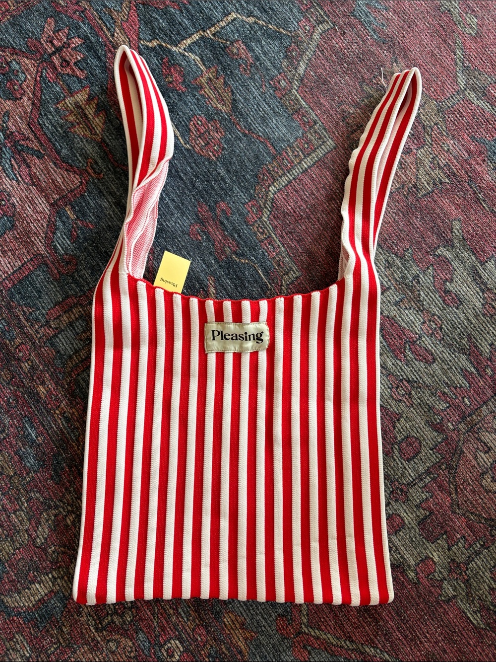 Pleasing Astro Milk Man Tote in Stripe